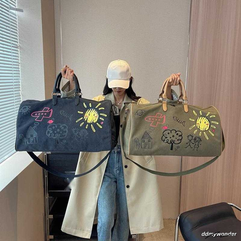 Graffiti Tote Bag: Large Travel Duffel - Trendy Western Design, Crossbody Lage For Business & Casual Use ddmywonder ddmywonder ddmywonder