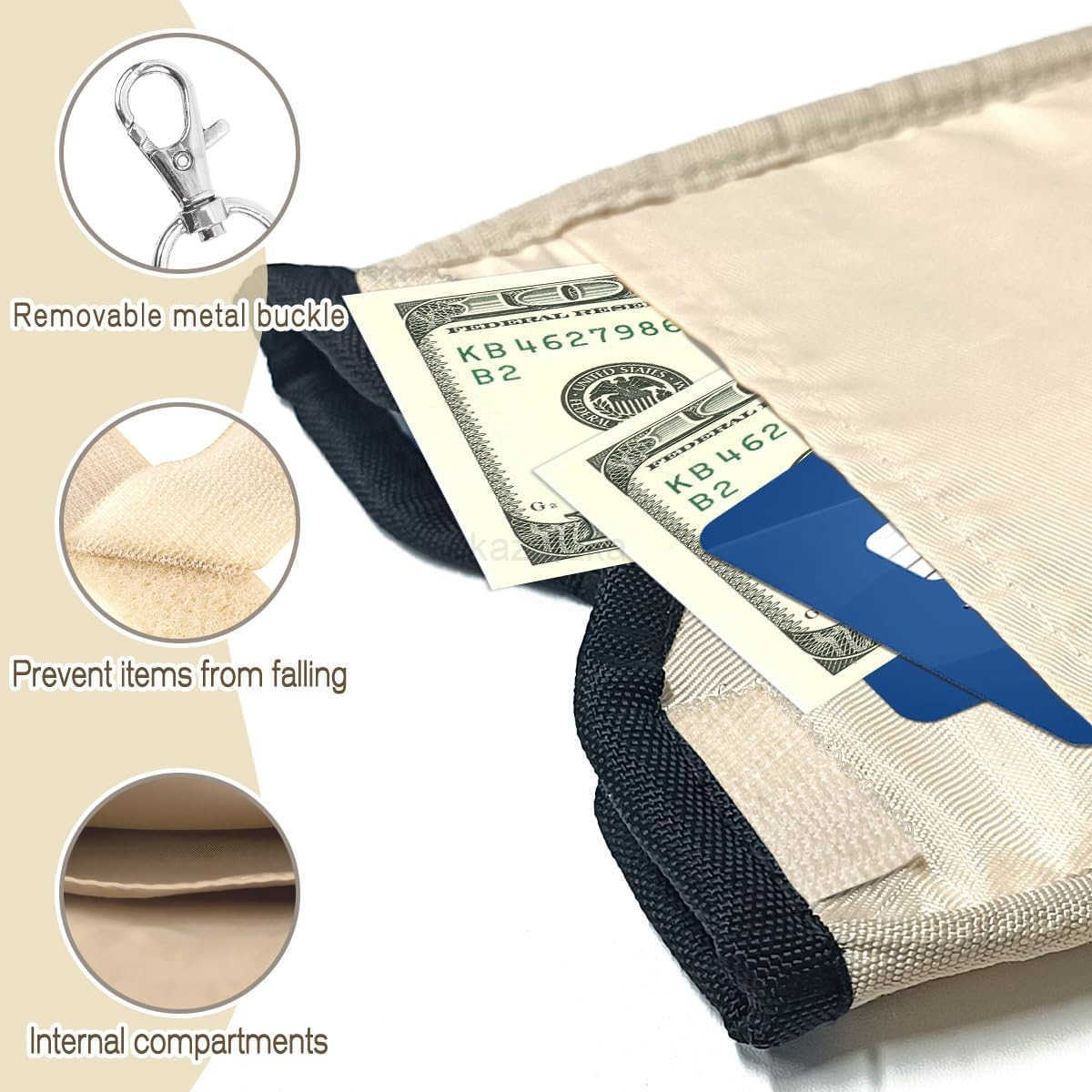 Neoprene Cell Phone Sleeve Pouch Case Bag with Crossbody Strap Neck Lanyard for Women Men 76 X 43 InchesSolid Black Shockproof Universal Phone Bag Z25
