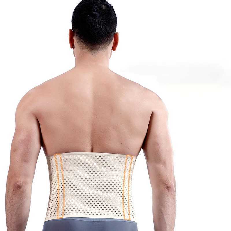 1pcs Men Sports Slimming Body Shaper Waist Trimmer Belt Corset Belly Control Belt Fitness Shapewear Reduce beer belly W250910