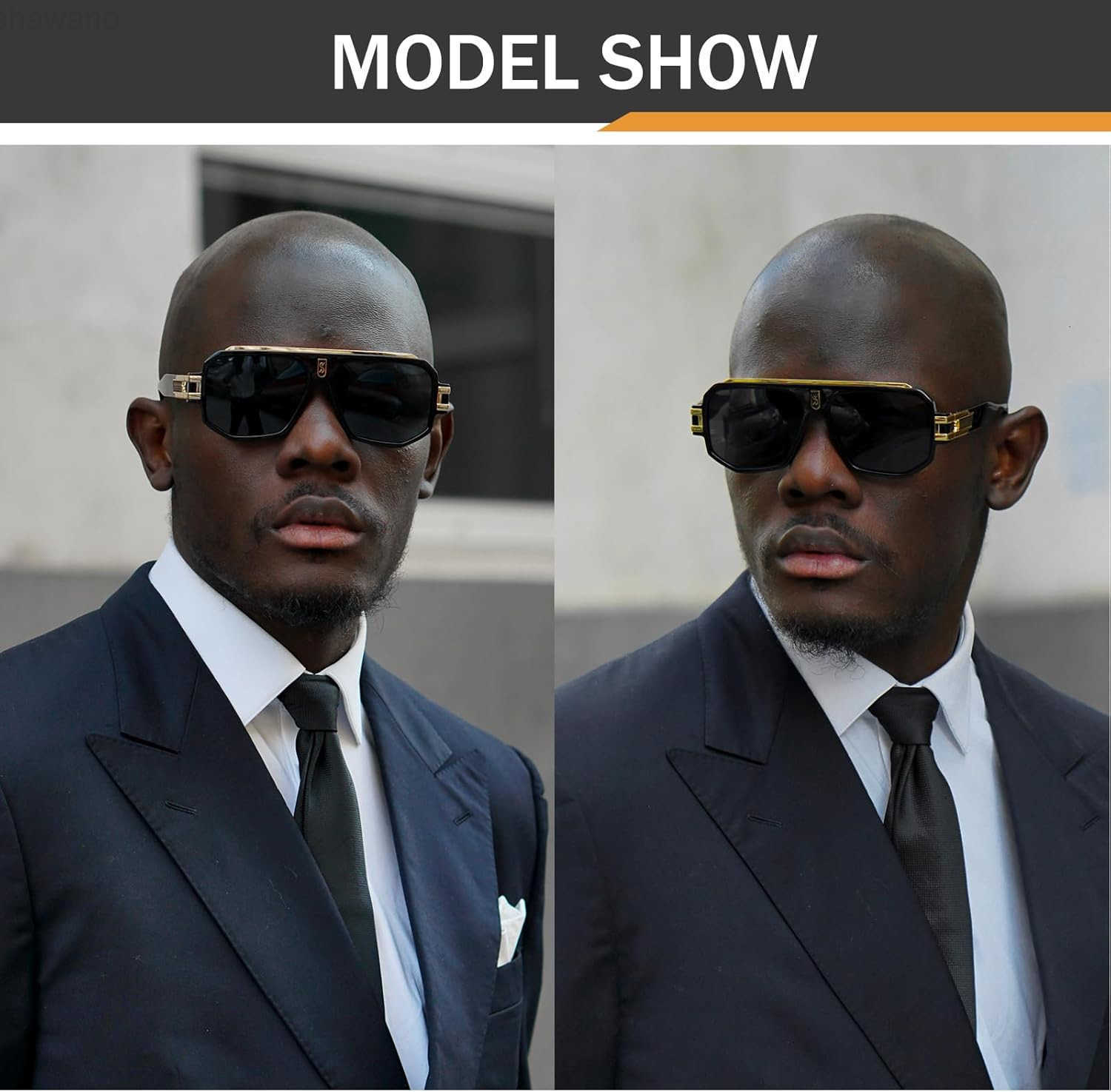 Retro Polarized Pilot Sunglasses Men Women Vintage Square Metal Designer Style 80s Shades EyewearW250910