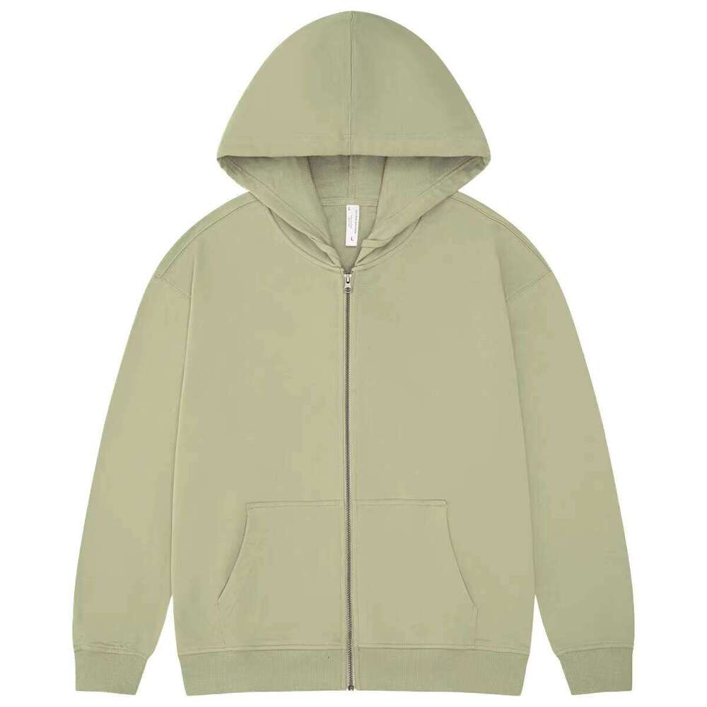 Logo 330gsm High-Quality 100% Cotton Zipper Unisex Men's Hoodie Design Oversized Winter