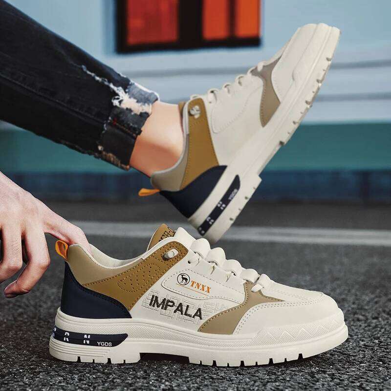 PARZIVAL 2025 New Spring Casual Shoes Trendy Men Sneaker Outdoor Sports Shoes Platform Men Shoes Workwear shoes Zapatos Hombre