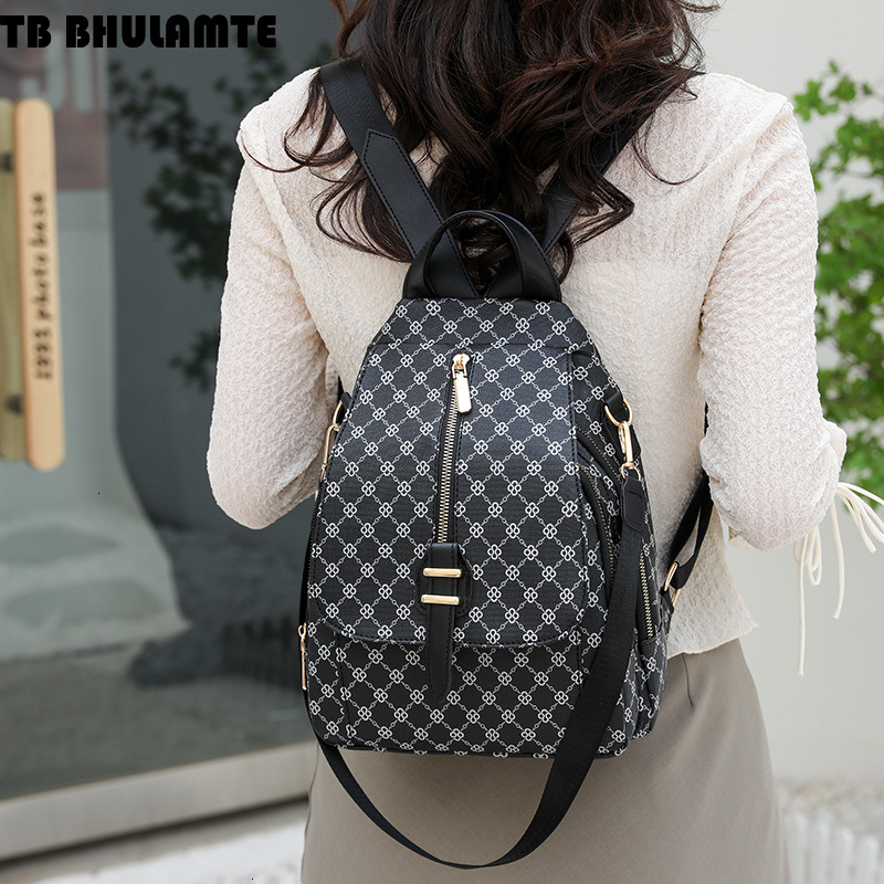 Free Shipping Designer Bag 2025 New Korean Style Soft Leather Backpack Women, Fashionable Simple Multi-use Commuter Bag, Small Luxury Bag Trendy Women