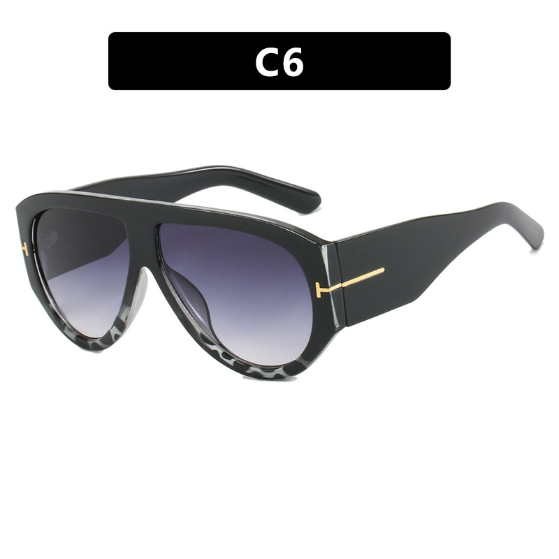 Sunglasses Oversized Round Men 2024 Trendy Vintage Circular Big Frame Shades Fashion UV400 Shield Eyewear For Women