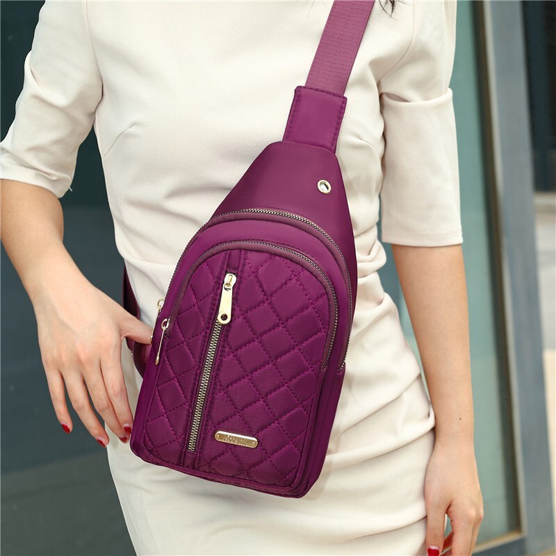 New Simple Women S Free Shipping Bag Bag Luxury Bag Fashion Versatile Embroidered Quilted Single Shoulder Bag Outdoor Daily Versatile Multi Layer Cros
