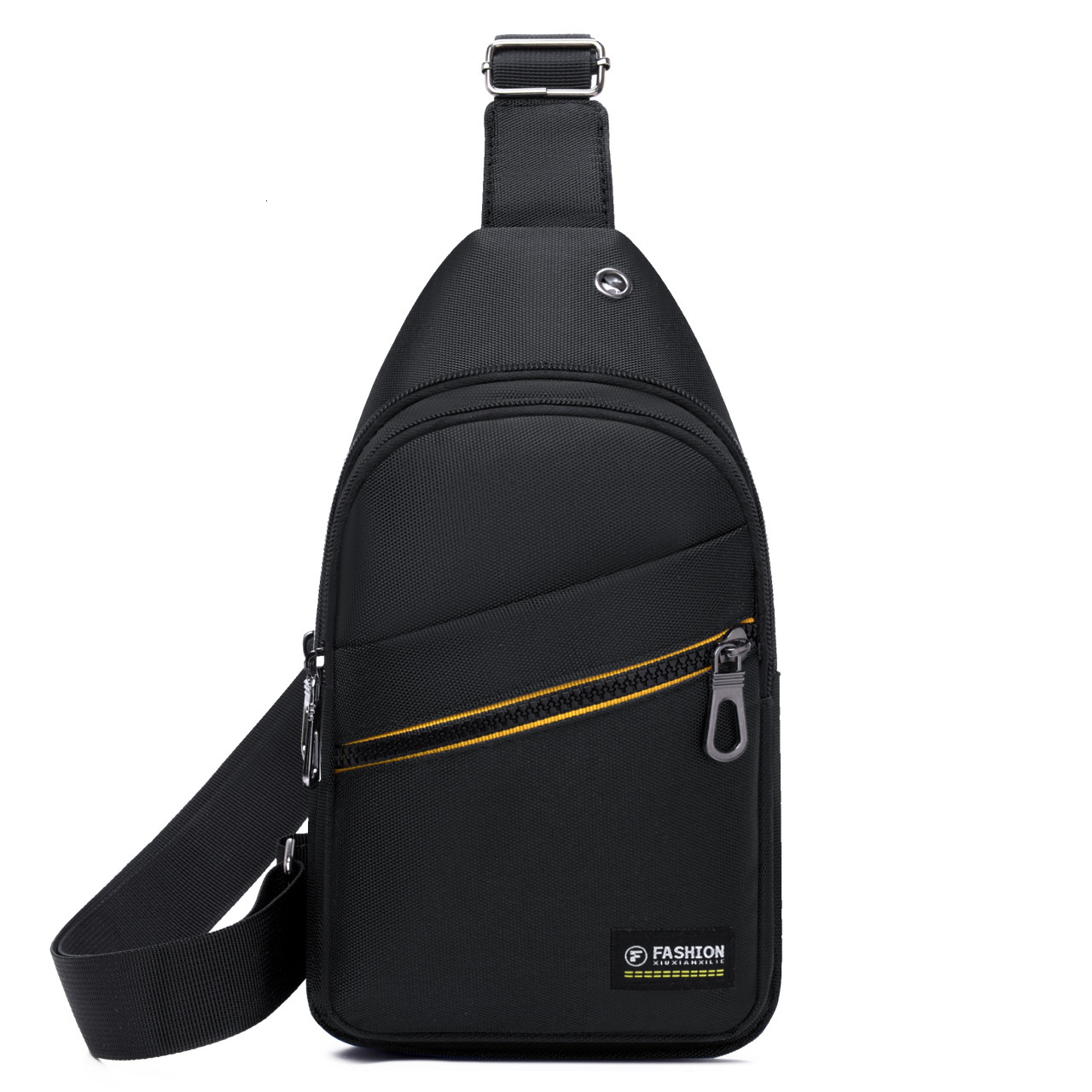 Cross Border Designer Bag New Large Luxury Free Shipping Bag Capacity Single Shoulder Bag Multi Compartment Business Men S Bag Outdoor Casual Sports C