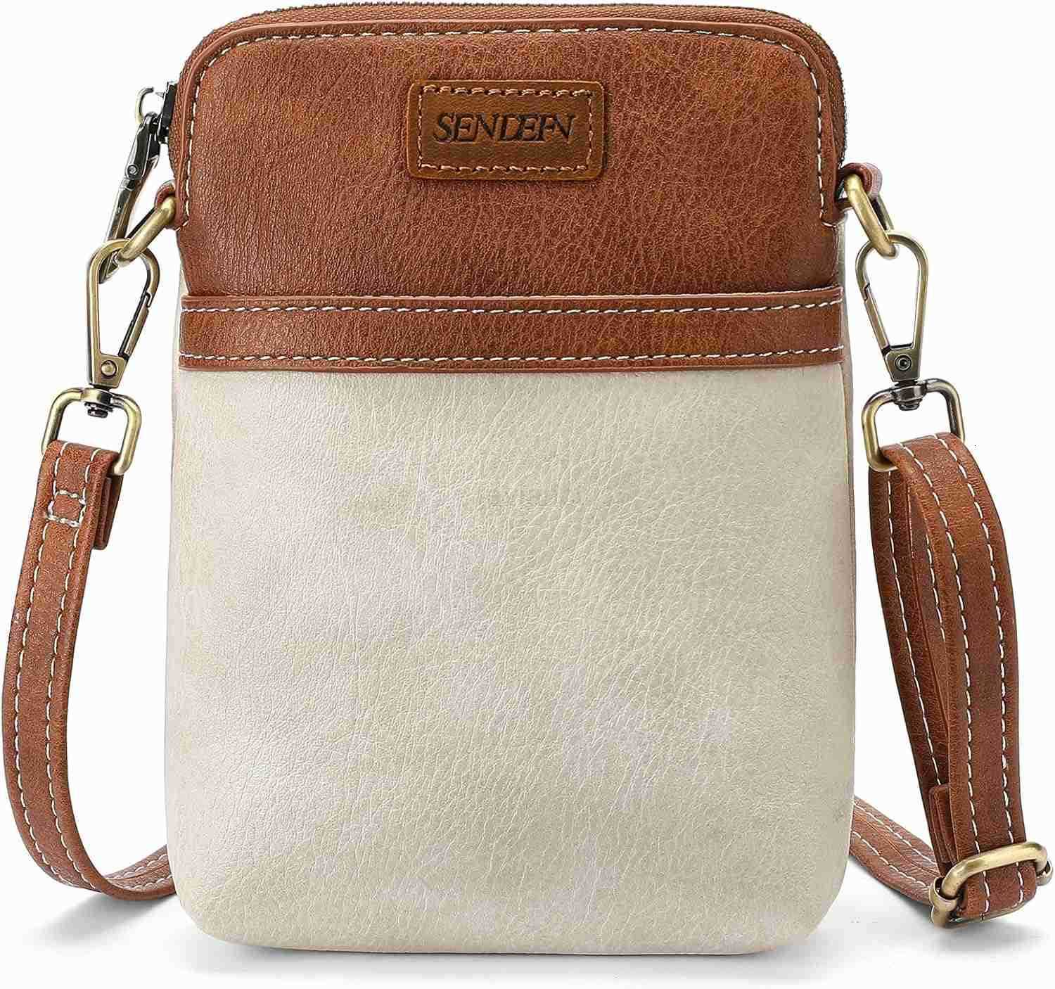 Cell Phone Purses for Women Small Crossbody Bag Shoulder Handbag with Adjustable StrapW250909
