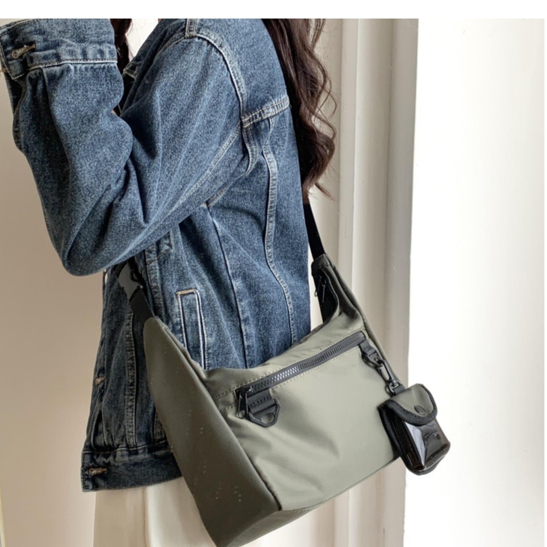 New Designer Bag Luxury Free Shipping Bag Japanese Style Single Shoulder Crossbody Bag Men Trendy Brand Student Sports Backpack Commuter Bag Casual Me