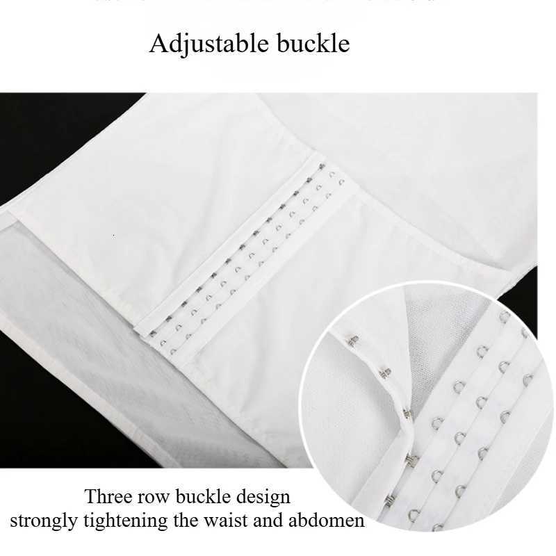Mens Body Shaper Buckle Adjustable Waistband Shapewear Compression Vest Abdomen Shapewear Mens Shapers Corset Waist Vest W250910