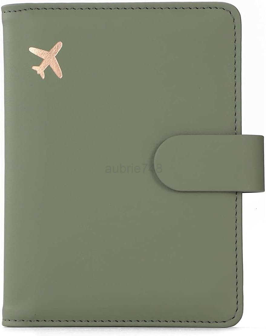 Premium Leather Passport Holder Covers Case Waterproof Rfid Blocking Travel Wallet Passport Holder with Pen Holder Cute Passport Book for WomenMenZ250