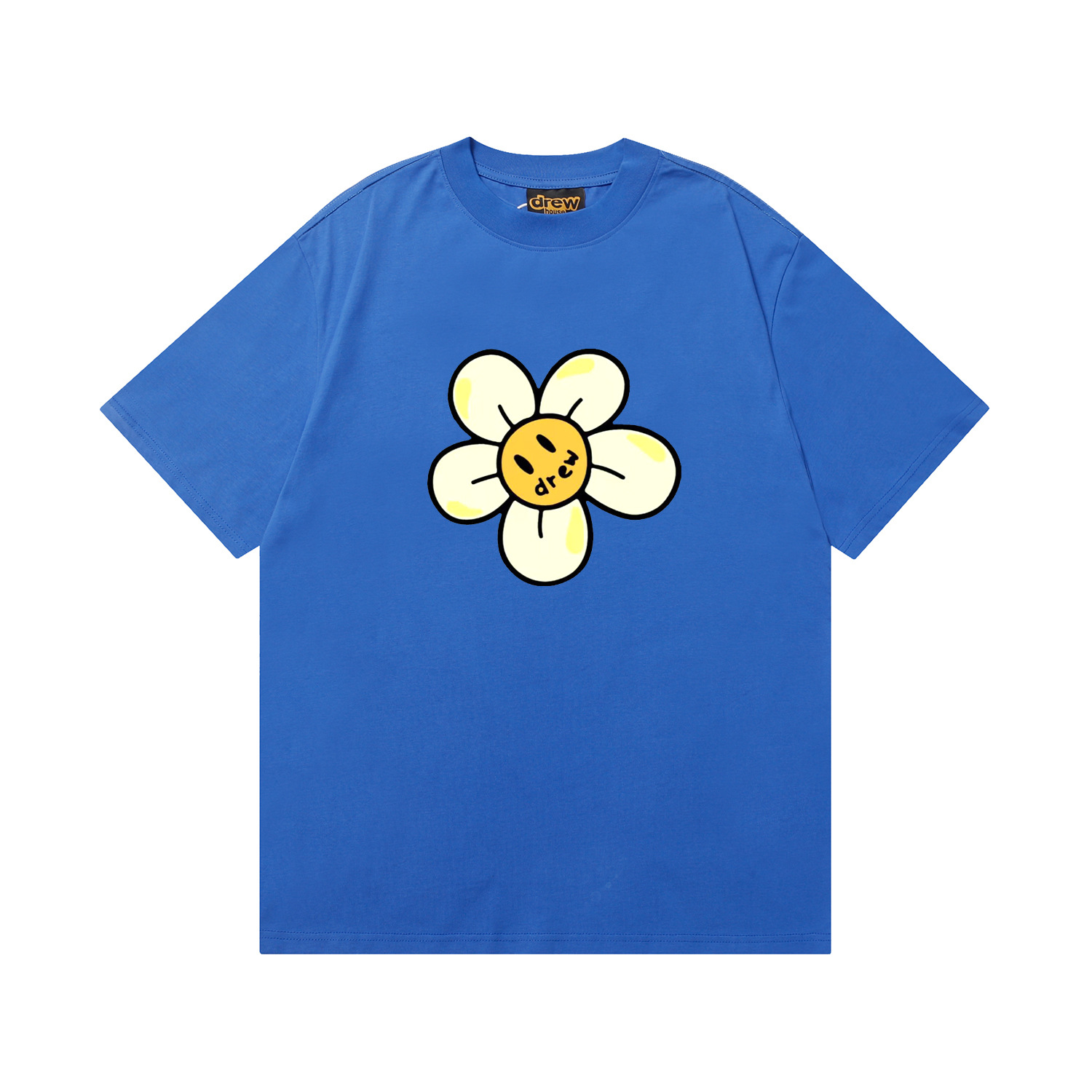 Drew House Designer luxury T shirt men's and women's T-Shirts Little-daisy print