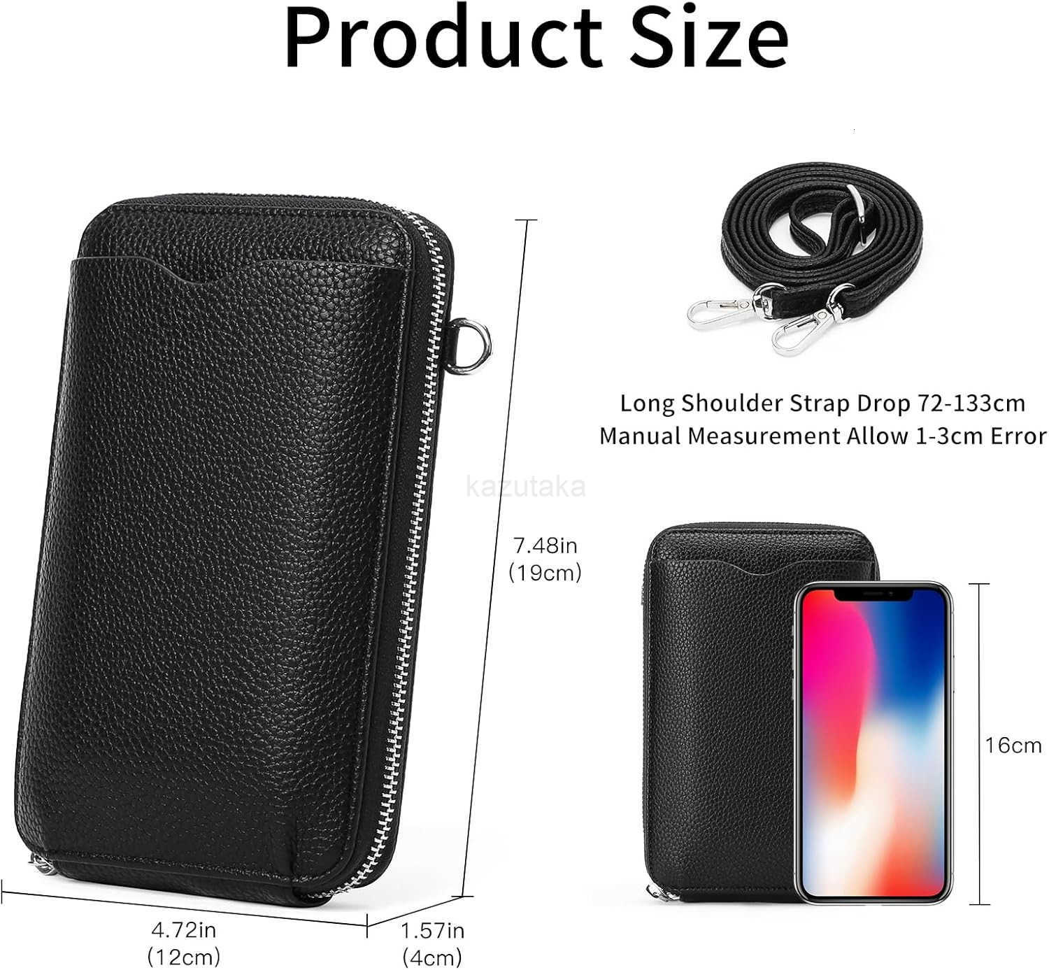 Small Crossbody Bags for Women Leather cell Phone Bag Wallet Purse with CARD Slots Adjustable Strap Z250910