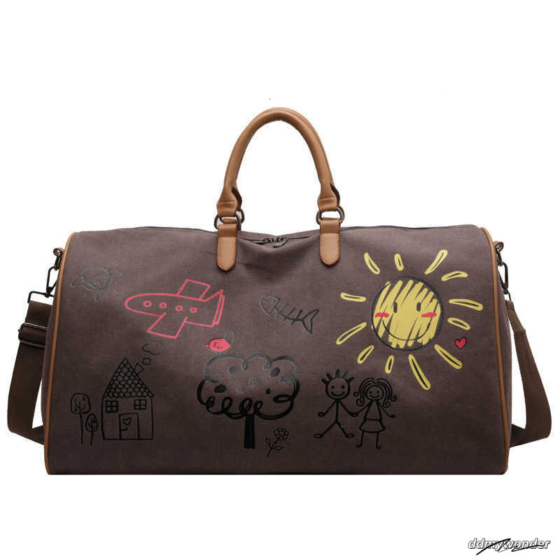 Graffiti Tote Bag: Large Travel Duffel - Trendy Western Design, Crossbody Lage For Business & Casual Use ddmywonder ddmywonder ddmywonder
