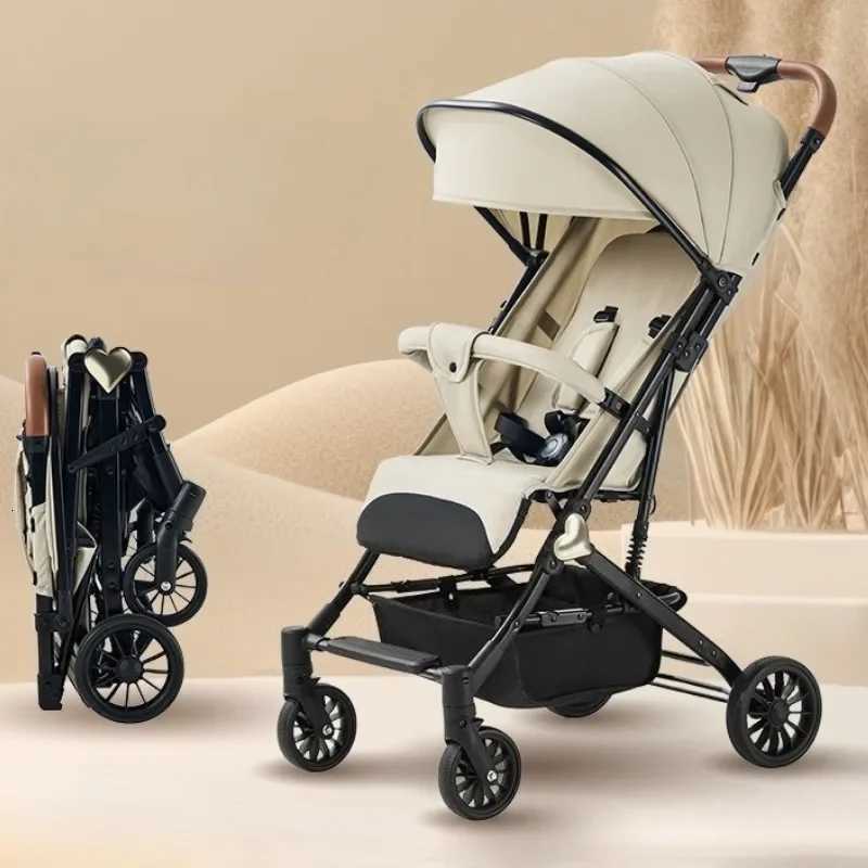 Portable Baby Stroller Easy To Store Lightweight Travel Baby Stroller Portable Fourwheel Baby Stroller Can Sit or Lie Down W250910