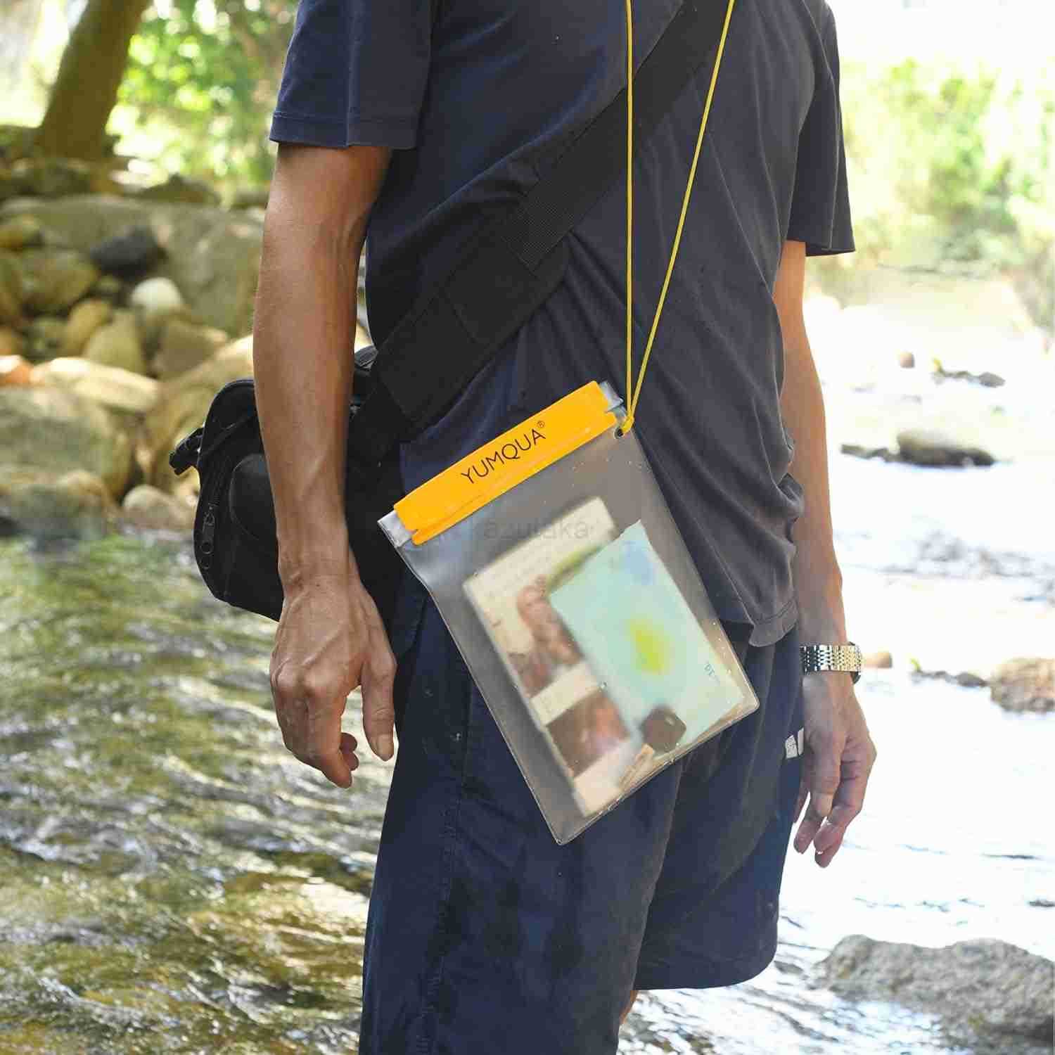 Clear Waterproof Bags Water Tight Cases Pouch Dry Bags for Camera Mobile Phone Maps Pouch Kayak Military Boating Document Holder Z250910