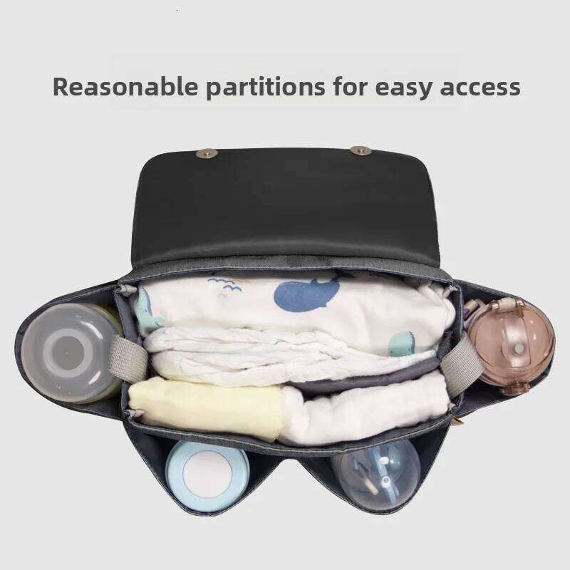 Organizer Mummy Large Capacity Travel Hanging Bag Bottle Holder Pram Diaper Bags Baby Stroller Accessories