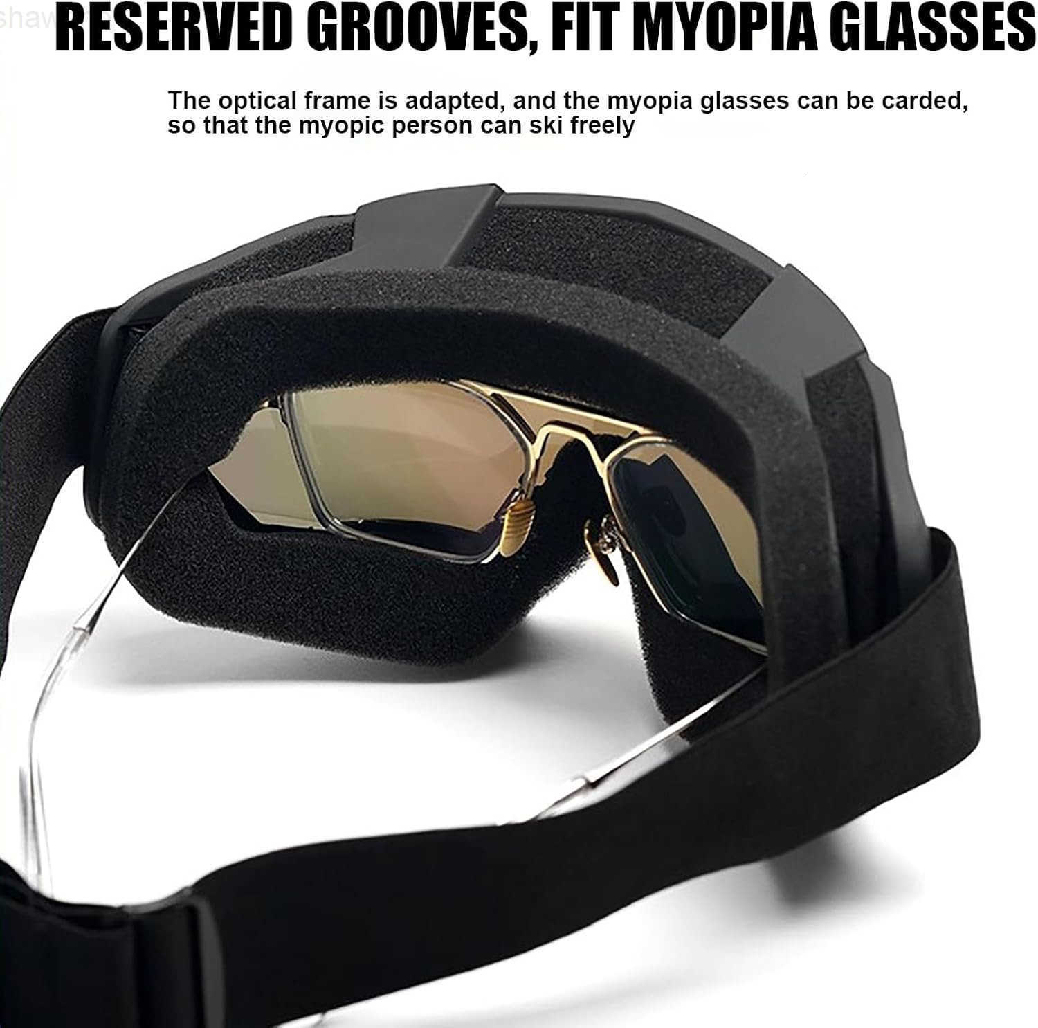 2Pcs Motocross Goggles with Neck Gaiter Dirt Bike ATV Racing Ski Motorcycle Goggles Cycling Glasses for Outdoor SportW250910