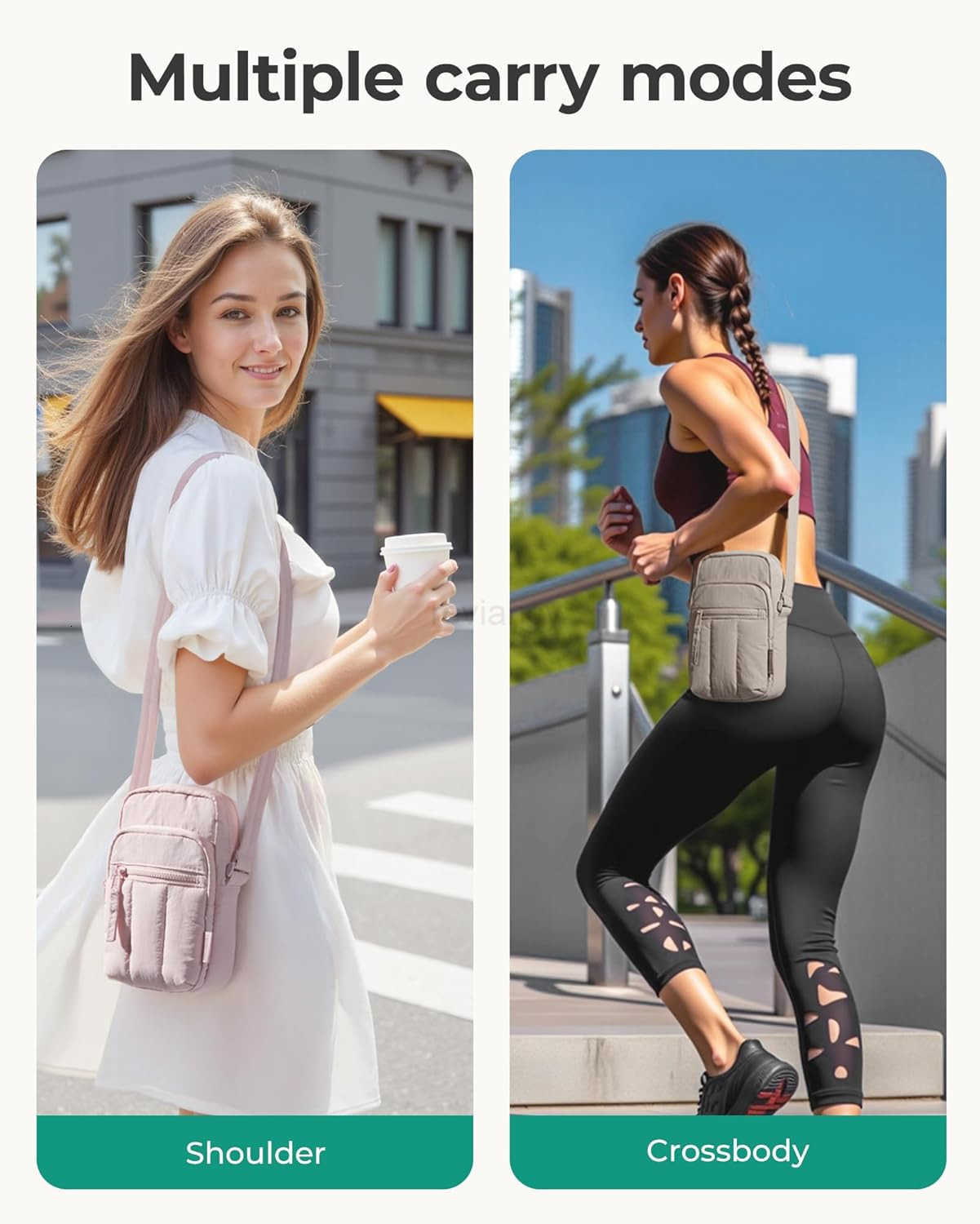 Small Crossbody Bags for Women Cell Phone Crossbody Purse for Women Travel Wallet with RFID Blocking Card SlotsW250909