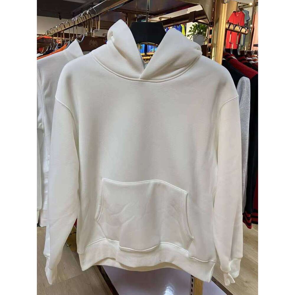 500gsm Thick Cotton Pullover Cut Men's Luxury Hoodie