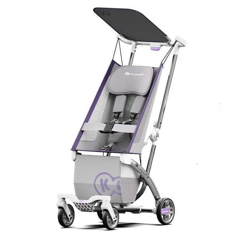 Outdoor Lightweight Childrens Stroller Foldable Portable Stroller High Landscape Stroller Fashionable Childrens Car W250910
