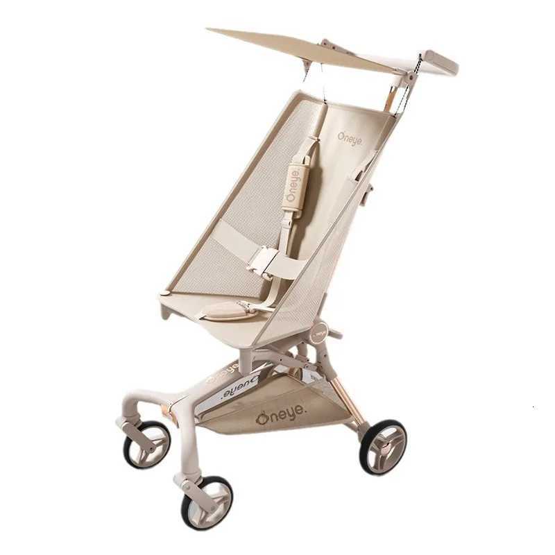 Lightweight Baby Stroller Portable Outdoor Travel Baby Stroller Foldable Shockabsorbing Fourwheel Baby Stroller with Sunshade W250910