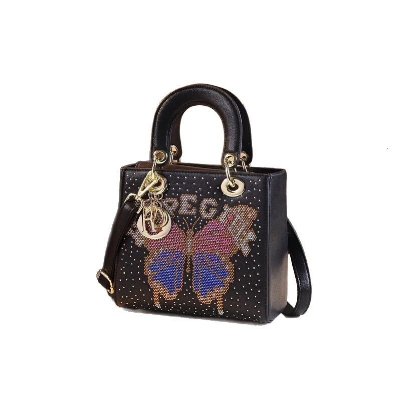 Butterfly ladies' bag 2025 new fashion designer shoulder crossbody bag