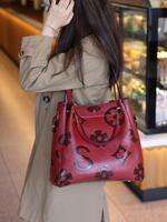 Women's Fashionable Floral Emed Set, Including Large Capacity Handbag & Crossbody Bag, Trendy Versatile Daily Commuting Bag Set