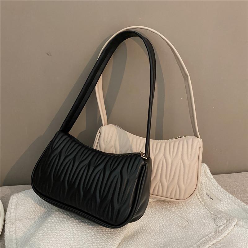 New Trendy Free Shipping Single Shoulder Underarm Bag High End Fashion Luxury Bag Solid Color Bag Women S Bag Niche Design Handheld Designer Bag Small