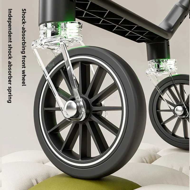 Lightweight baby strollerFoldable baby strollerHighview baby stroller that can sit or lie downShockabsorbing W250910