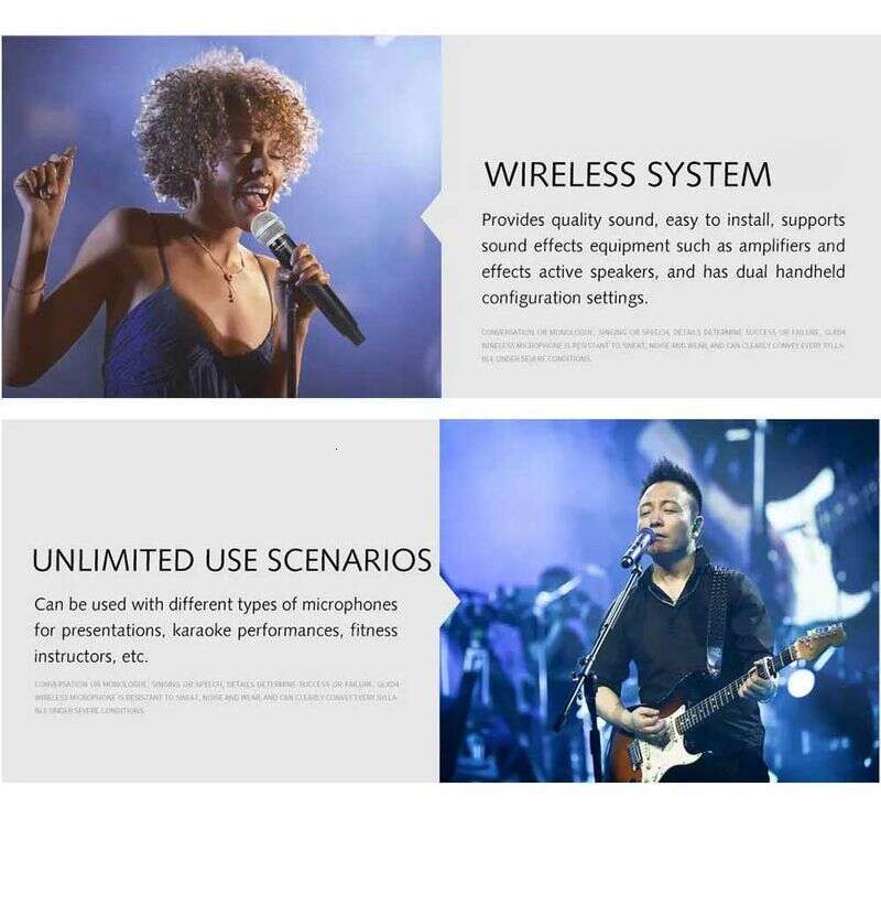 Professional Wireless Microphone In One To Four