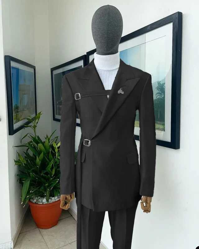 New In Suits Blazers Wedding Dresses Groom Suit For Men Costume Homme Fashion Formal Tuxedo Clothing Elegant Man Suit W250910