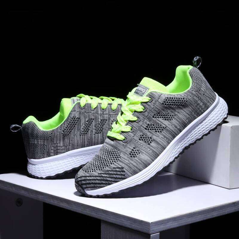 Women Casual Shoes Fashion Breathable Running Mesh Flat Shoes Sneakers Women 2025 Gym Vulcanized Shoes White Female Footwear