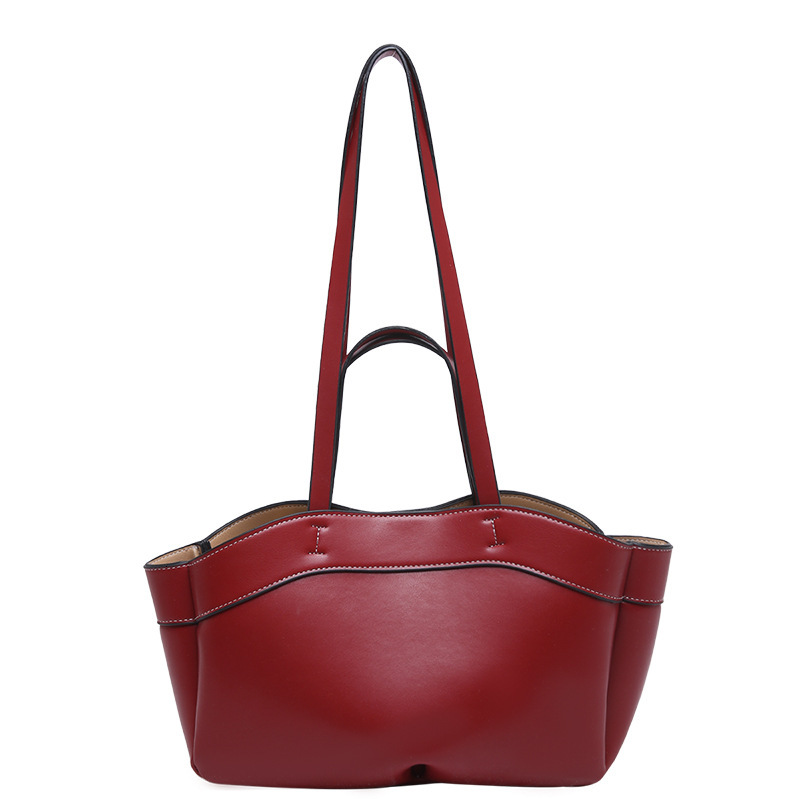 Free shipping designer Vintage Fashion Tote Bag for Women 2025 Spring New Large Capacity Commuter Bag Handbag Basket Shoulder Bag