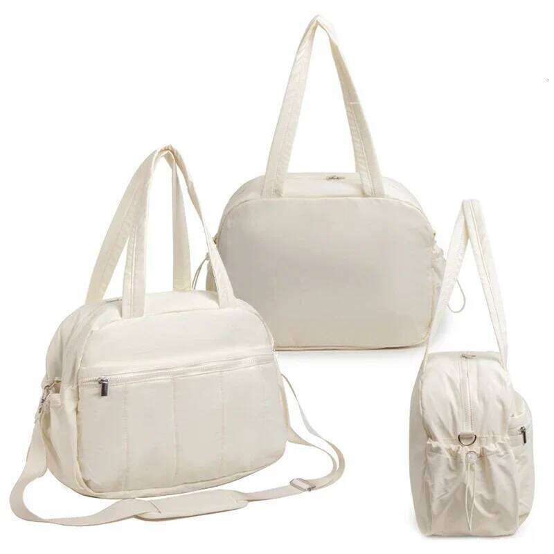 Baby Diaper Bag Travel Duffel Gym Tote for Women with Wet Pocket Carry on Waterproof Hand Airport Cabin Beach Bags