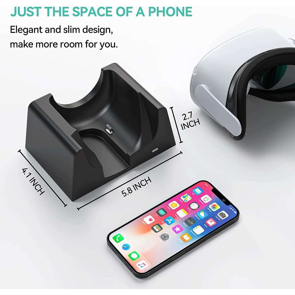 For Oculus Quest VR Accessories Host Storage Bracket Charging Stand