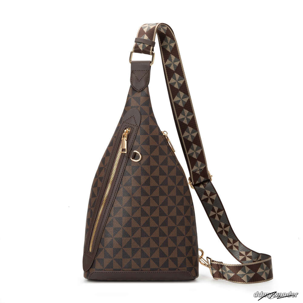 Lacel Urwebin Chest Printed New Style Unisex Casual Crossbody Summer Large Capacity Outdoor Travel Front Bag ddmywonder ddmywonder ddmywonder