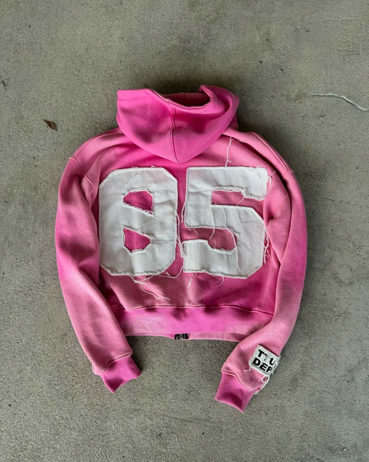 Y2k New Leaf Pattern Camouflage Loose Zipup Hoodie Vintage Letter Embroidery Sweatshirts Couples Strt Hip Hop Gothic Hoodies X250910