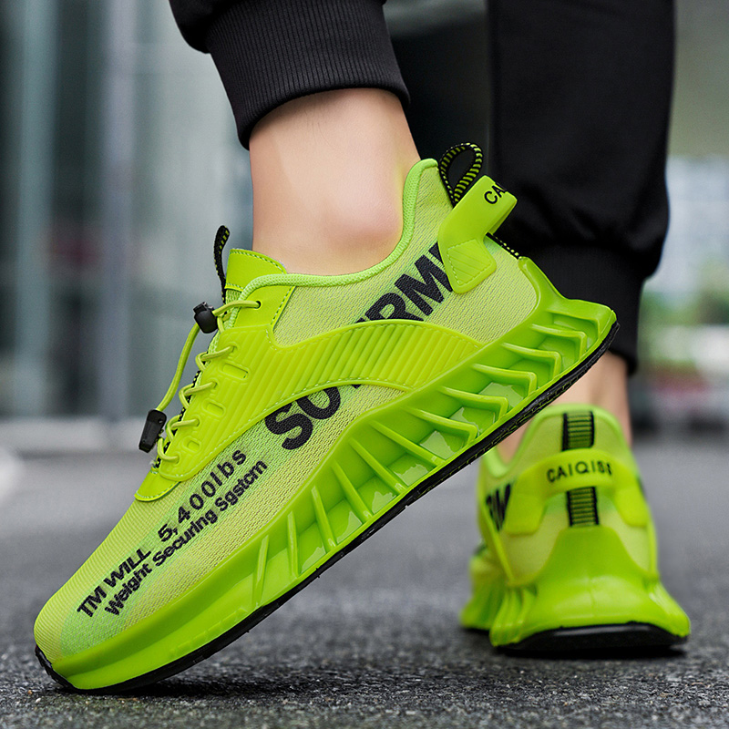 mens lightweight breathable sporty blade sneakers