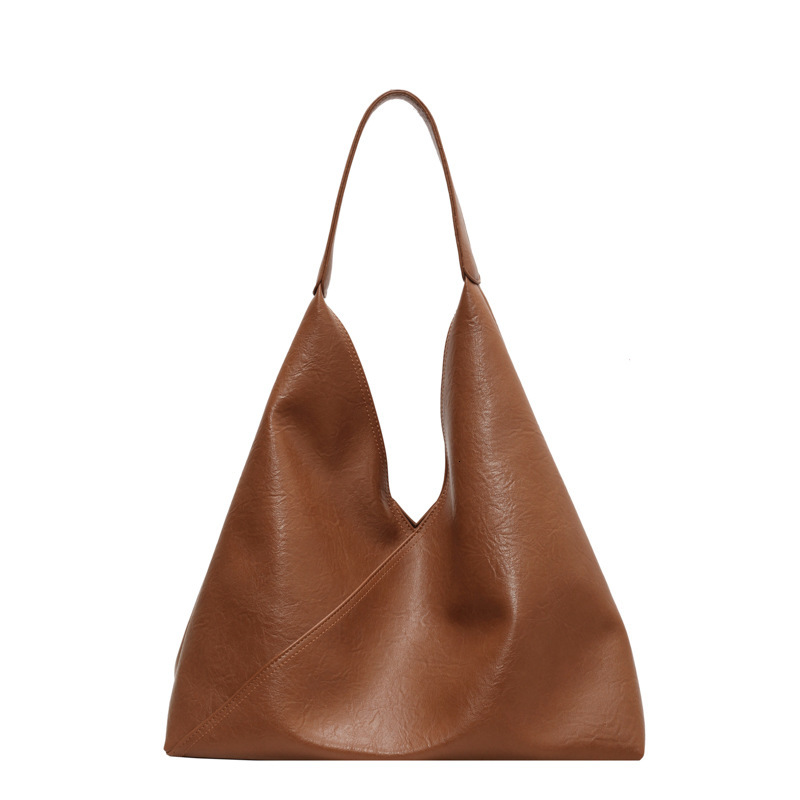 Free shipping designer Large Capacity Casual Underarm Bag for Women Korean Style Textured Tote Bag Fashionable Versatile Simple Casual Shoulder Bag