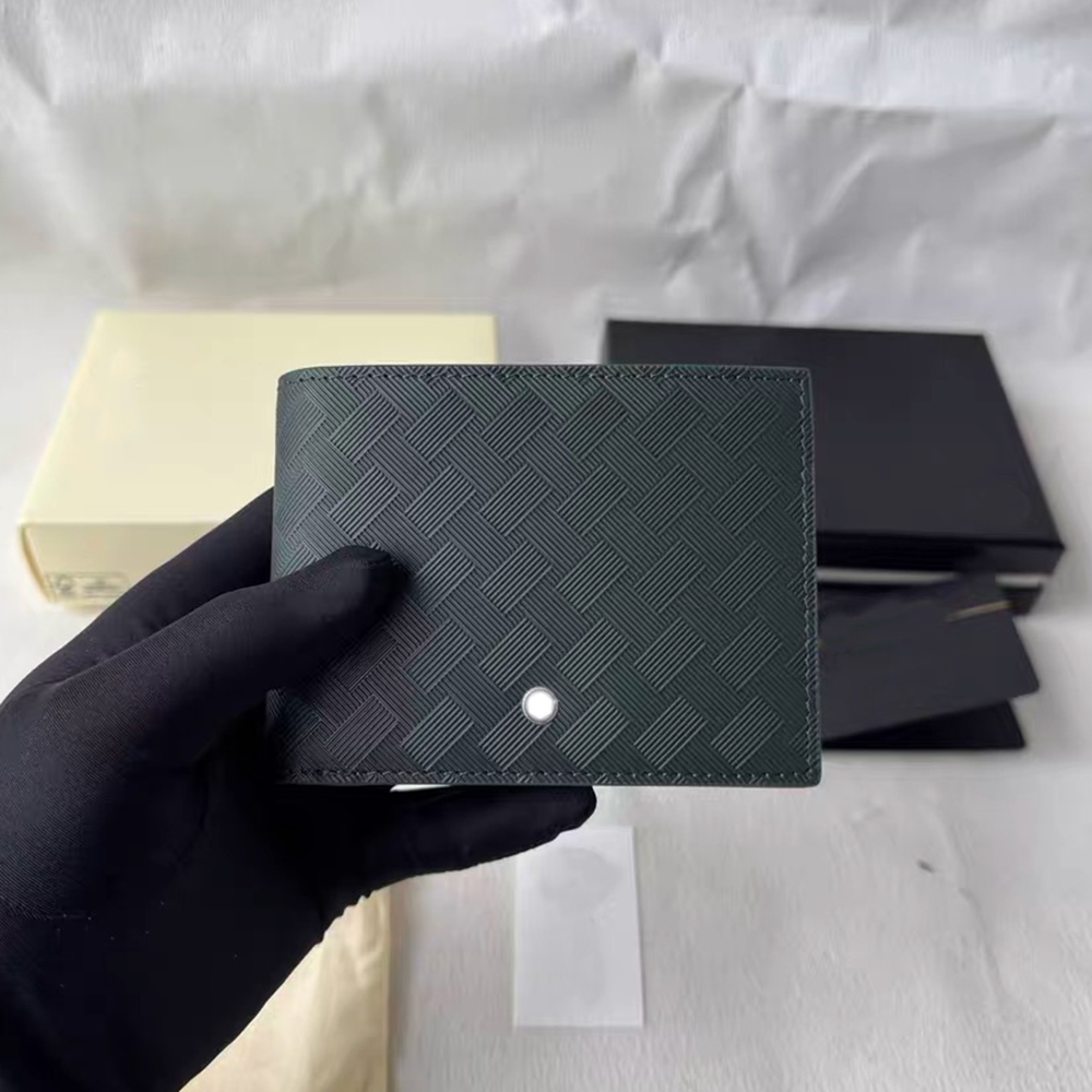 Genuine Leather Men's Wallet Credit Card Wallet Cash Pocket Coin Purse Luxury Designer Wallet Cardholder Top Quality Women's Purse Business Card ID Case 3.0 Series Box