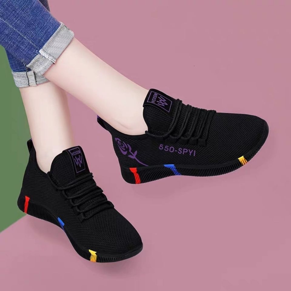 Casual cloth shoes women's shoes new sports shoes women's shoes autumn designer single shoes women's shoes mesh shoes