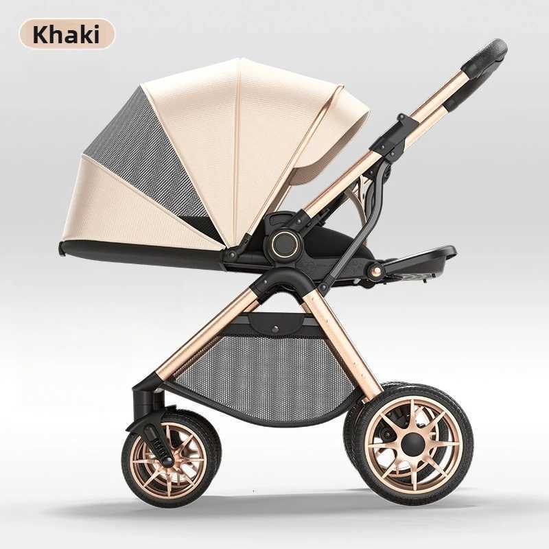 2025 New Highview Baby Stroller Can Sit or Lie Down Twoway Push Lightweight Foldable and Portable Baby Stroller W250910