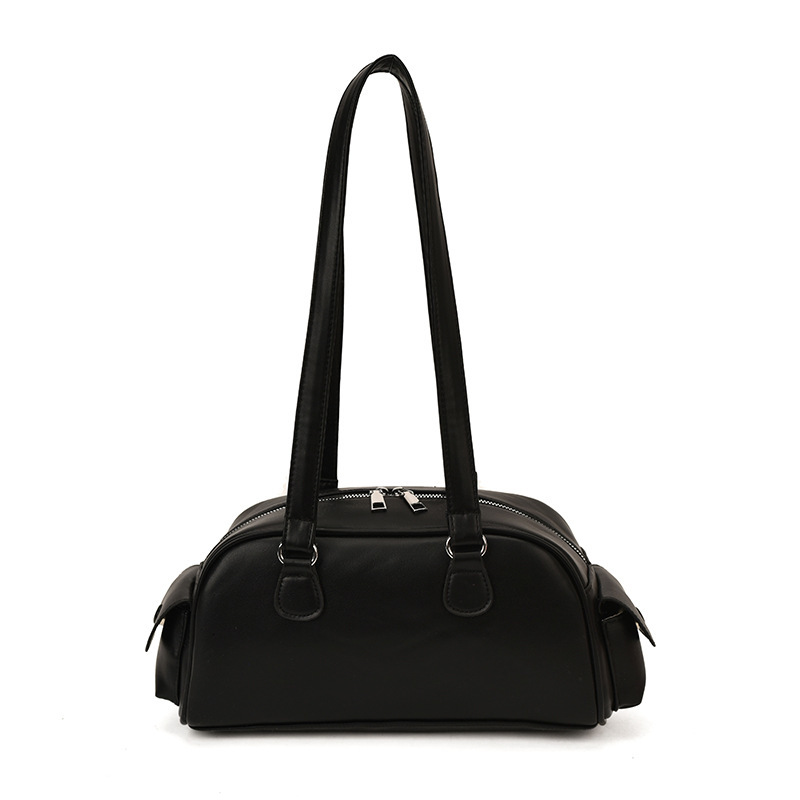Free shipping designer Vintage Texture Single Shoulder Bag for Women New Simple Bowling Bag Pillow Bag Versatile Commuter Bag Underarm Bag