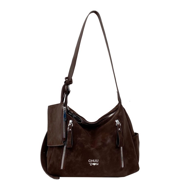 Free shipping designer Milad Retro Tote Bag for Women Large Capacity Fashionable Retro Versatile Shoulder Bag Commuting Bag for Class Simple Crossbody