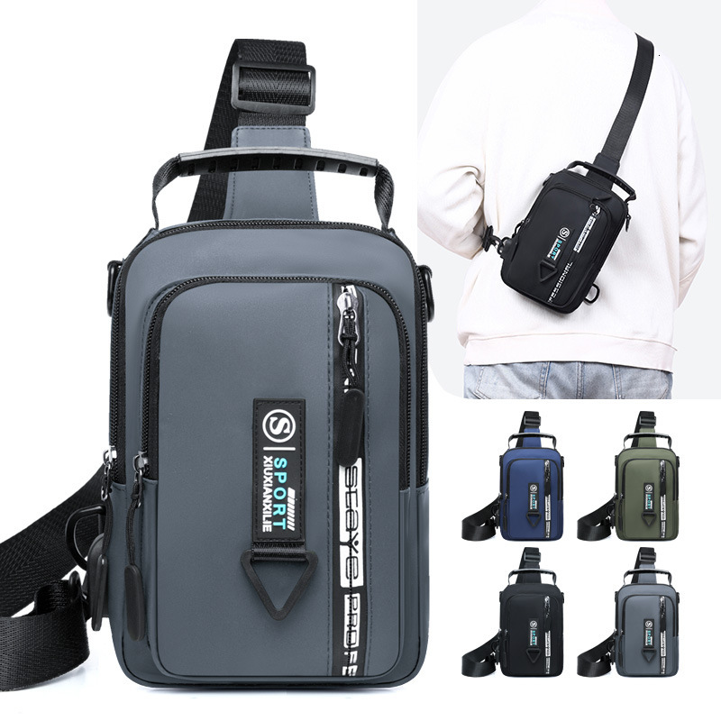 New Multi Layer Shoulder Bag Large Capacity Wear Resistant Commuting Fashion Chest Bag Designer Bag Lightweight Simple Handheld Crossbody Luxury Free 