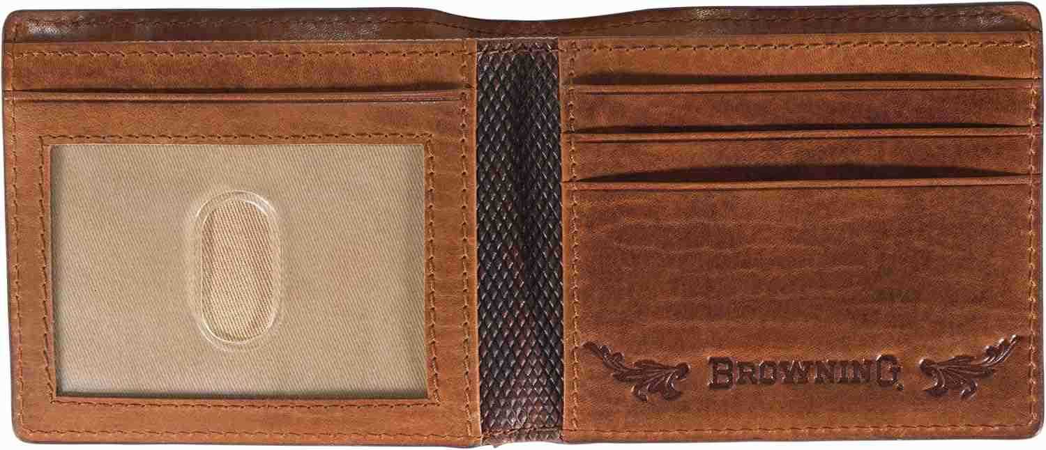 Browning Mens Rugged Western HeavyDuty Wallets Available in Multiple StylesZ250910