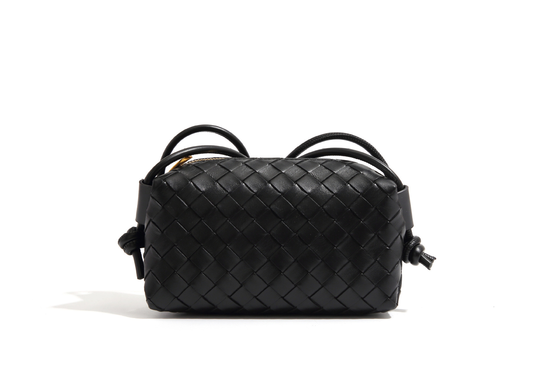 Woven Women's Handbags 2025 New Korean Style Exquisite Fashionable Small Square Commuting Versatile Handheld And Shoulder Bags