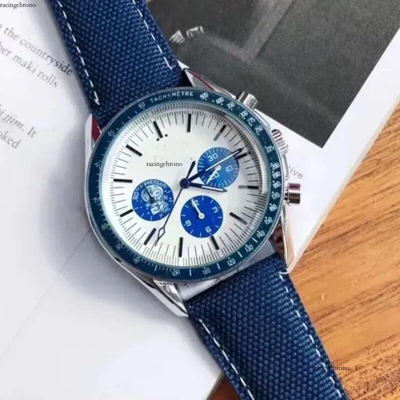 Sea Professional speed master Stainless Steel Wrist for Men Mens Watches All Dial Work Quartz top designer Watch Stop watch og300 AAA b8