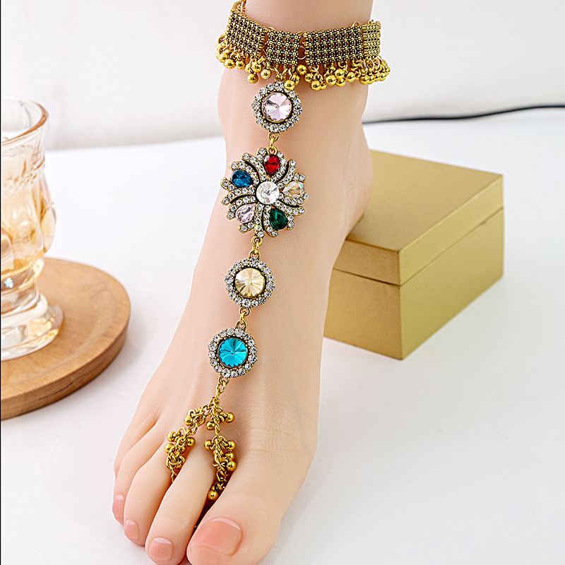 Jewelry Elegant Unisex Round Anklet: Distinctive Tribal-Inspired Charm for Your Feet Trendy Single Piece Beaded Anklets Timeless Boho Chic Accessory