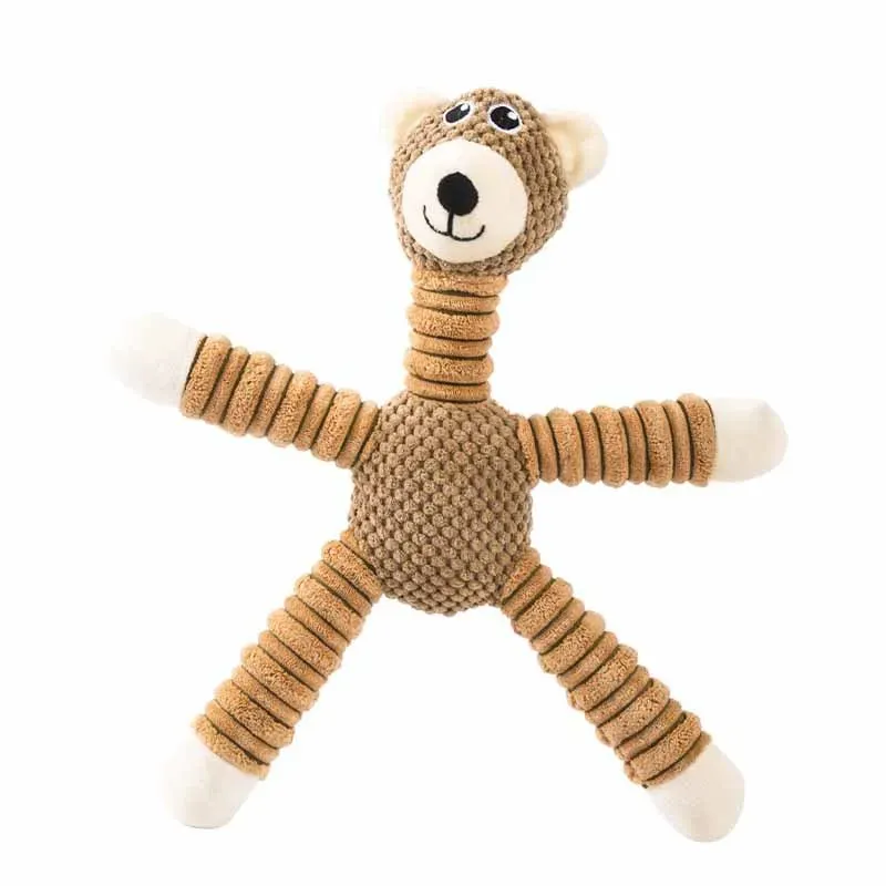 Elephant Pet Plush Toys Dogs Self Relieving and Vocalizing Toys Cat Teeth Grinding and Bite Resistant Interactive Toys